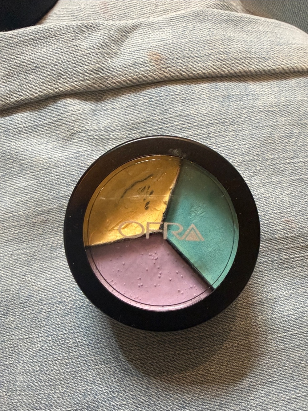 OFRA Correcting Tri-Pot — Yellow, Lilac, Mint